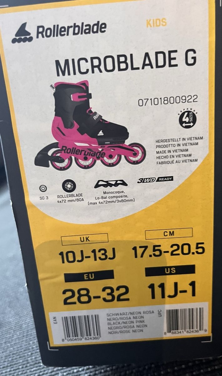 Inline-Skating & Rollschuhe: Rollerblade Microblade G, Grösse 28 bis 32, Top Zustand! – Gebraucht aus Wolfwil von aWEr4k