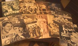 Sammlung: 10 Vintage Schweizer Film-Plakate "Fasching", "...