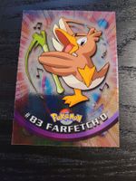Pokemon Topps TV Animation Serie Farfetch'd #83 Holo/Foil