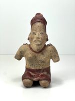 JALISCO Keramik Tonfigur - präkolumbischer Stil, 23 cm