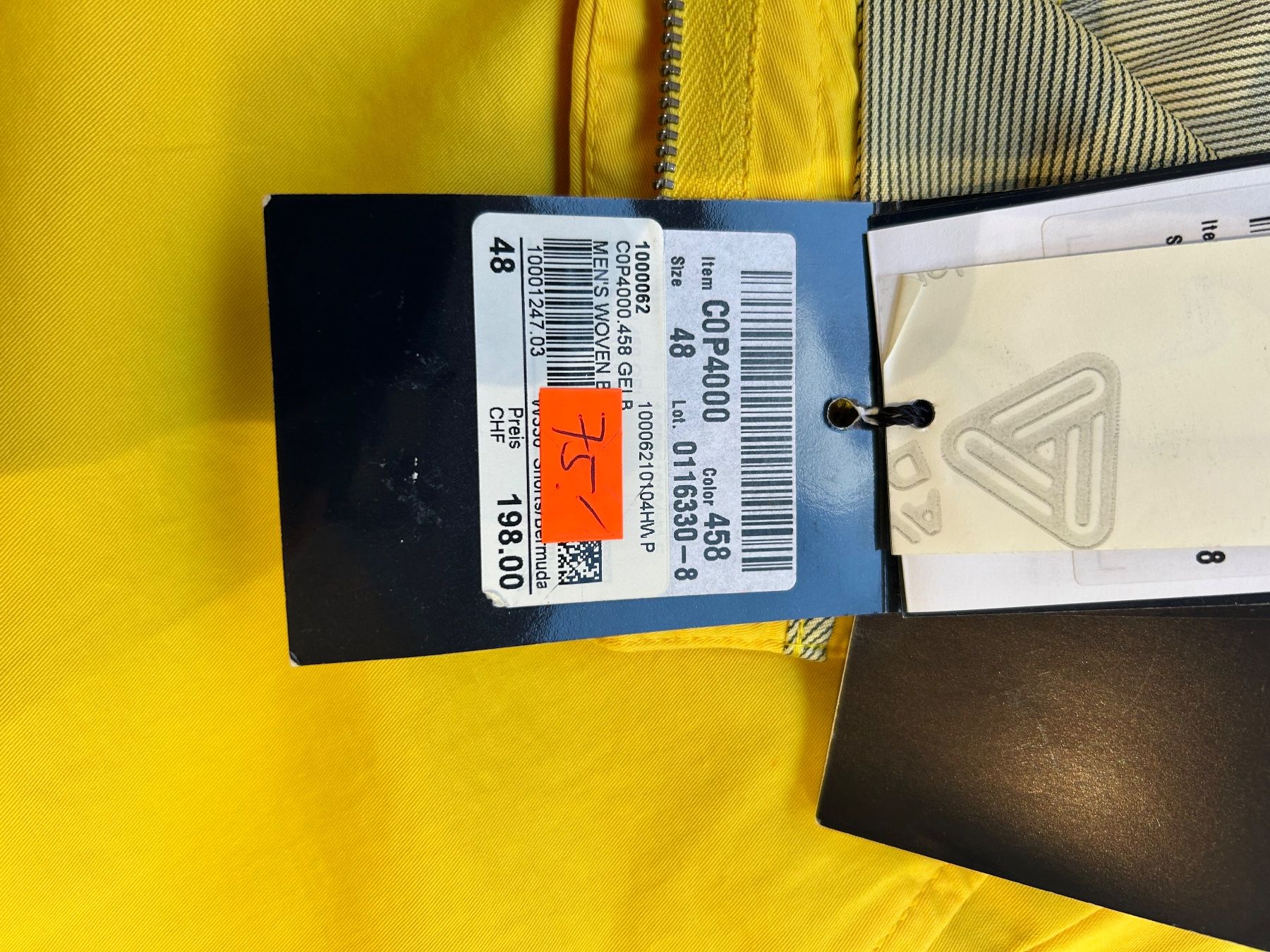 Pantaloni: Paul & Shark Bermuda gelb, Gr. 48, neu – Nuovo e nell'imballaggio originale da Glattpark(Opfikon) venduto da Cmberger 4