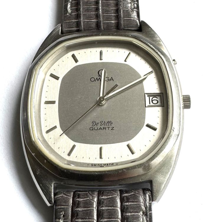 Omega Orologi: Omega De Ville Quarz Herrenuhr, Vintage Stil – Usato da Hombrechtikon venduto da Oldclock