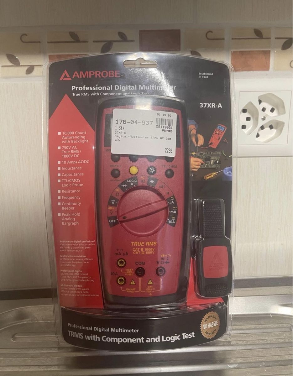 Messen: Multimètre Numérique Professionnel Amprobe 37XR-A – Neu und originalverpackt aus Courchavon von dyl_jqw9
