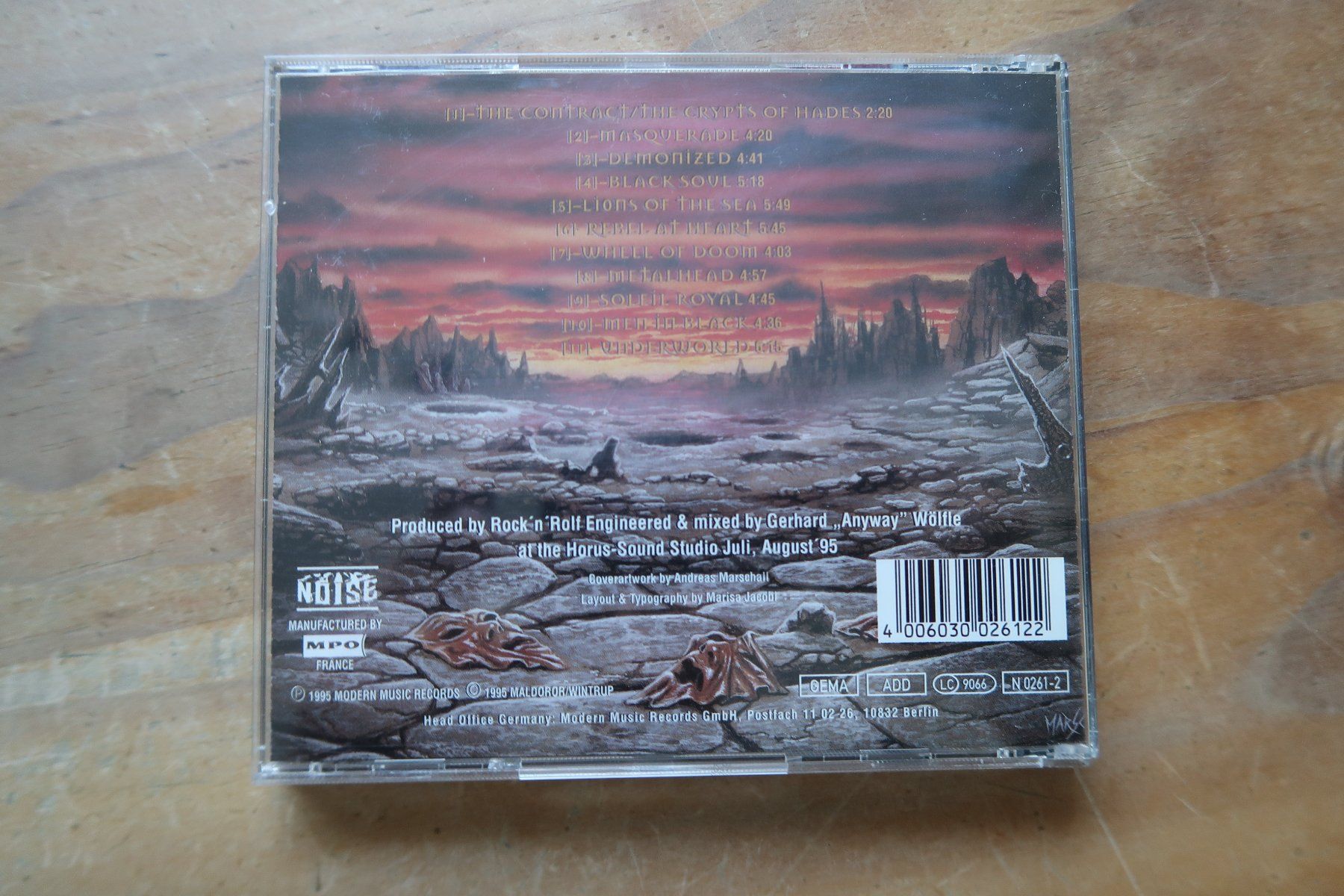 CDs: RUNNING WILD - MASQUERADE - CD – D'occasion à Basel par Patiscat 1