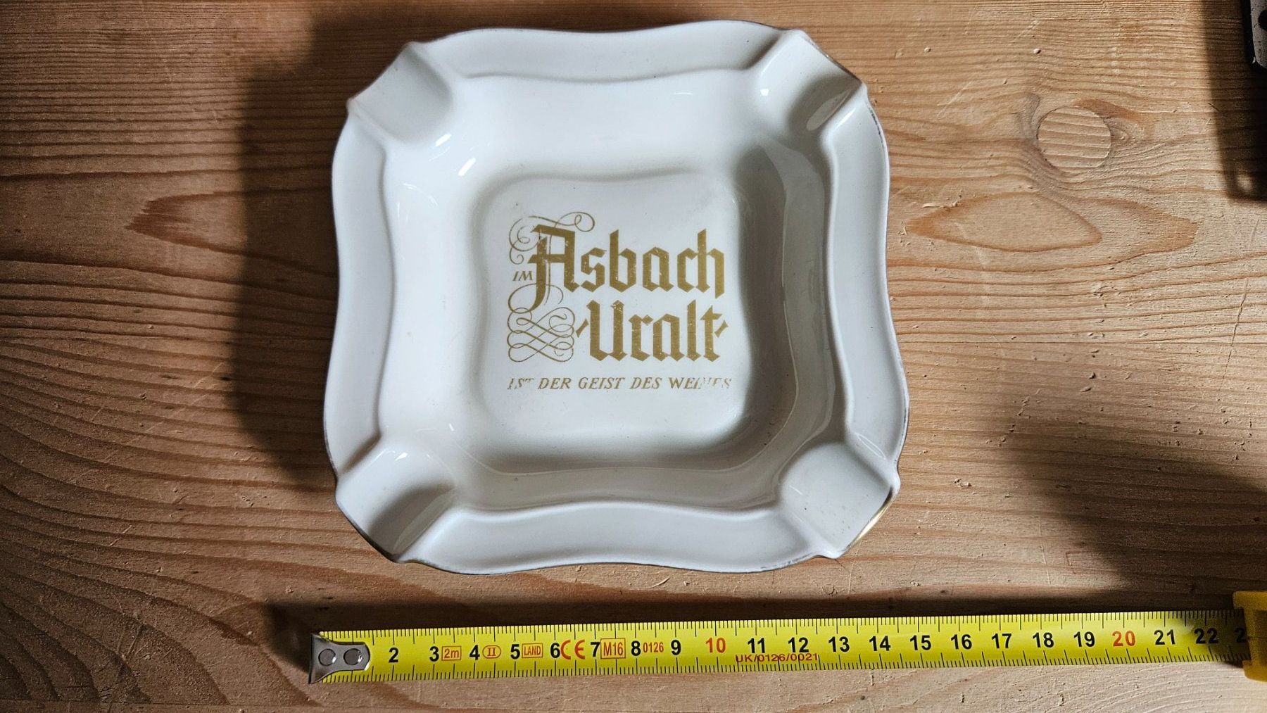 Rosenthal Aschenbecher: Asbach UrAlt Aschenbecher Rosenthal -Gruppe – Gebraucht aus Untervaz von FullFlap777 2