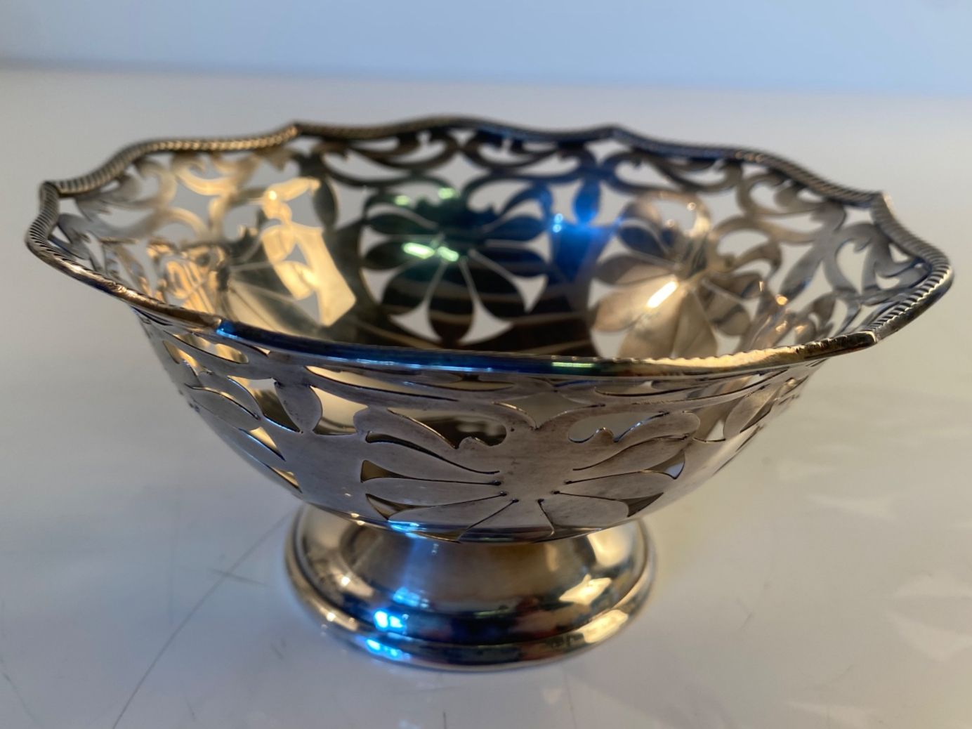 Ciotole: Silber Vintage Schälchen, Durchbrochen, 900 er – Usato da Ballwil venduto da ClassicGallery 3
