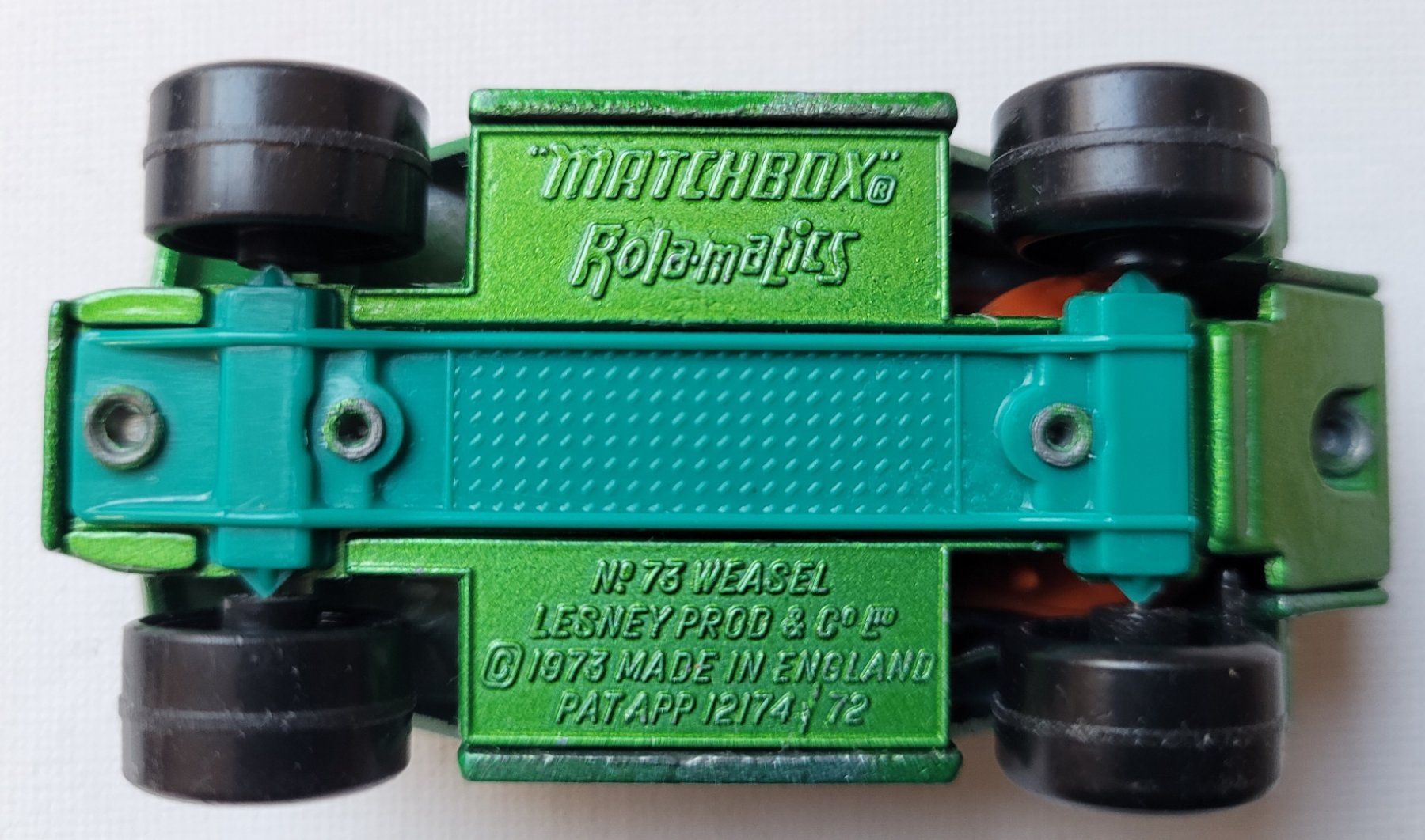 Matchbox Voitures modèles: MATCHBOX SUPERFAST – WEASEL1973 – D'occasion à Neftenbach par Mador6 5