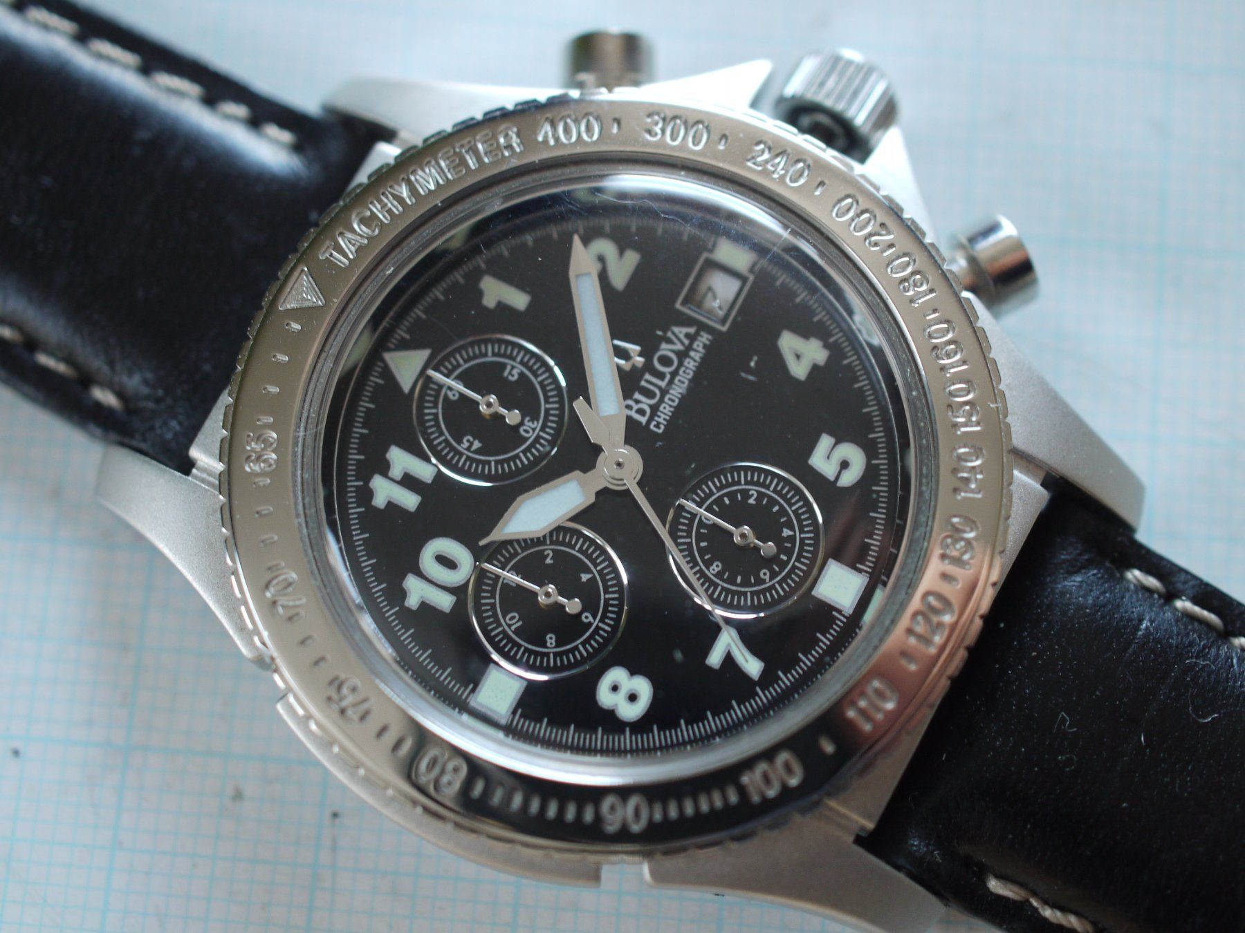 Bulova Orologi: Bulova Chronograph Gehäuse+Zifferblatt – Usato da Gross venduto da Retro20 2