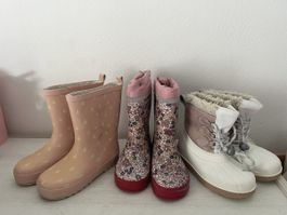 3 Paar Kinderstiefel Grösse 28/29