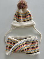 Zara Accessoires Set: Mütze und Schal, Winter-Look!