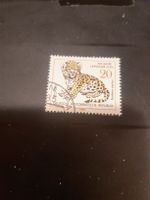 Timbre rare RDA 1978 - Léopard, zoo de Leipzig!
