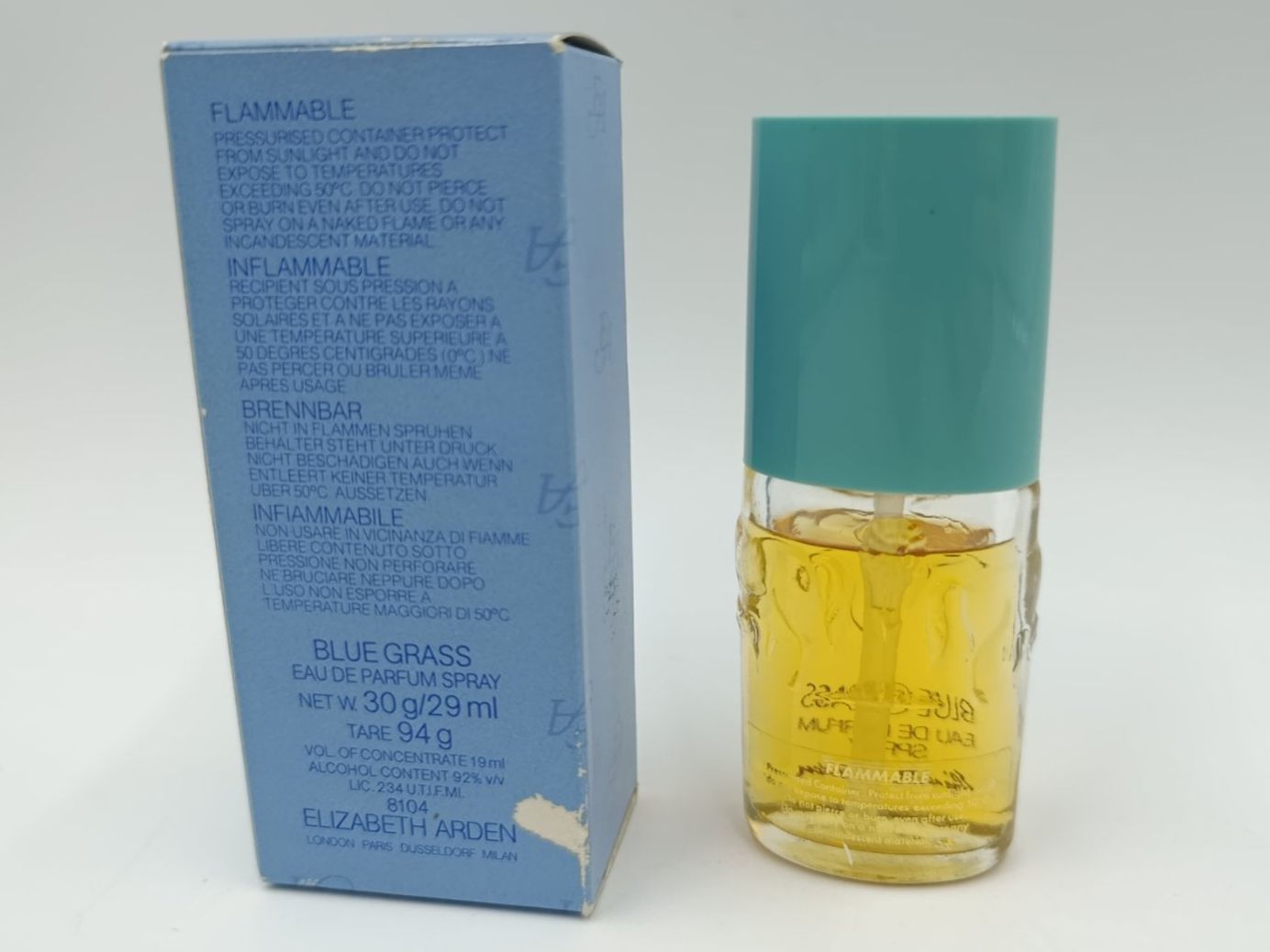 Parfum & Eau de Toilette: Vintage Elisabeth Arden Blue Grass Parfum – Gebraucht aus Wil SG von Donaldus 1