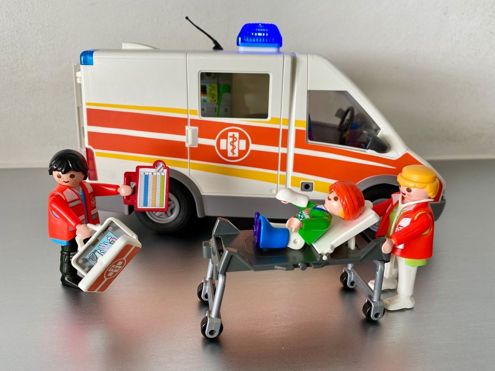Playmobil Krankenwagen Rettungswagen Kaufen auf Ricardo