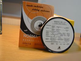RECHENSCHEIBE NORMA  GRAFIA 100