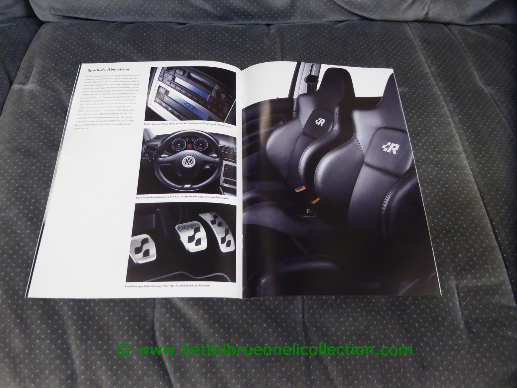 VW Dokumente: VW Golf R32 Prospekt 2003/01deutsch – Gebraucht aus Weingarten-Kalth von Bettelbruenneli 3