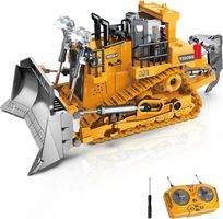 Ferngesteuerter Bulldozer 9-Kanäle Metall RC Baufahrzeug