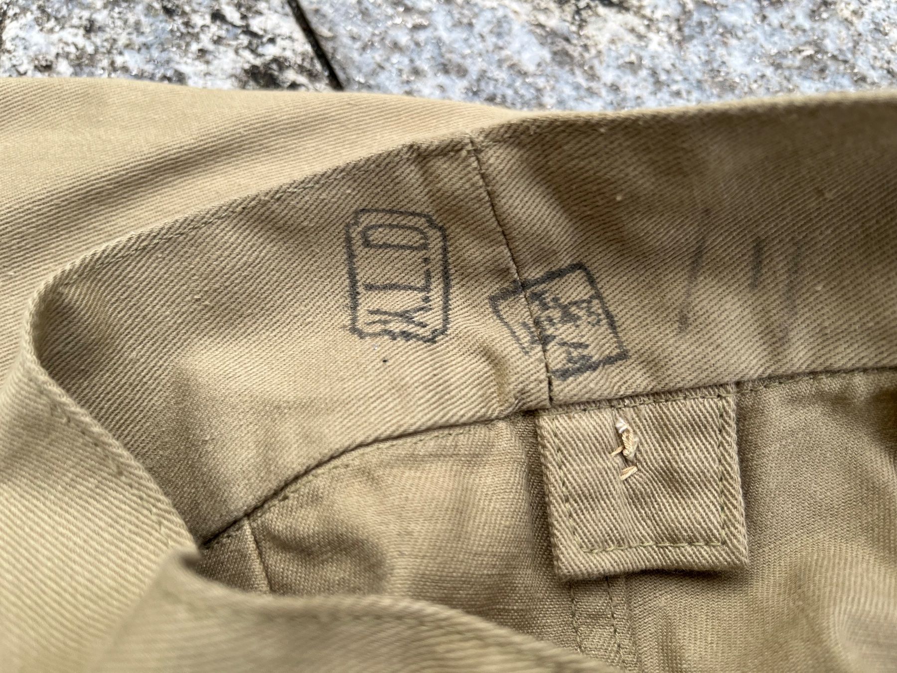 Uniformi: Britische Hose WW2 Afrika – Usato da Bottmingen venduto da Puffsack 2