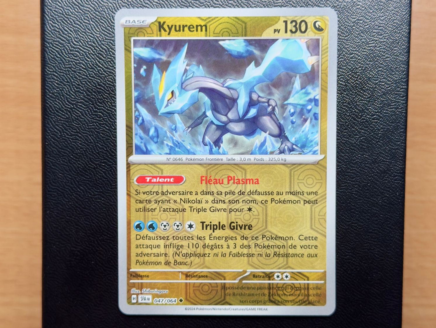 Pokémon Carte collezionabili: Kyurem REVERSE (047/064) - Fable Nébuleuse - SFA FR – Usato da Chézard-St-Martin venduto da Kro_Cards