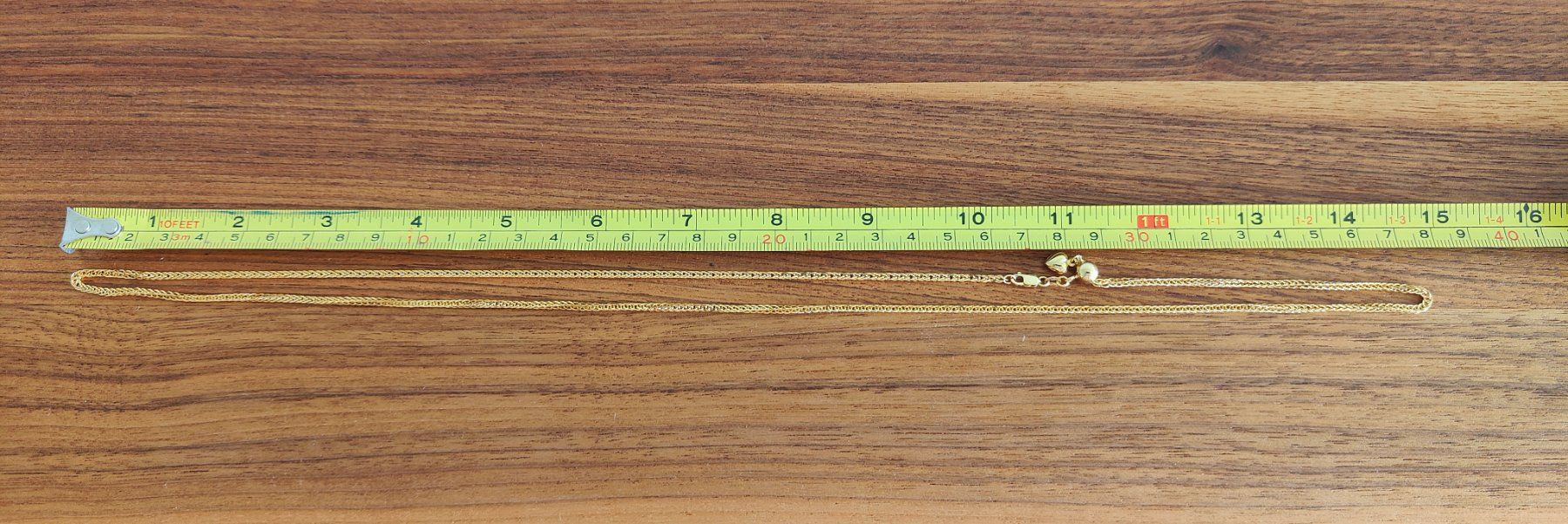 Catenine: Halskette, 18k Gold, ca. 75cm – Nuovo e nell'imballaggio originale da Rümlang venduto da 21f 1