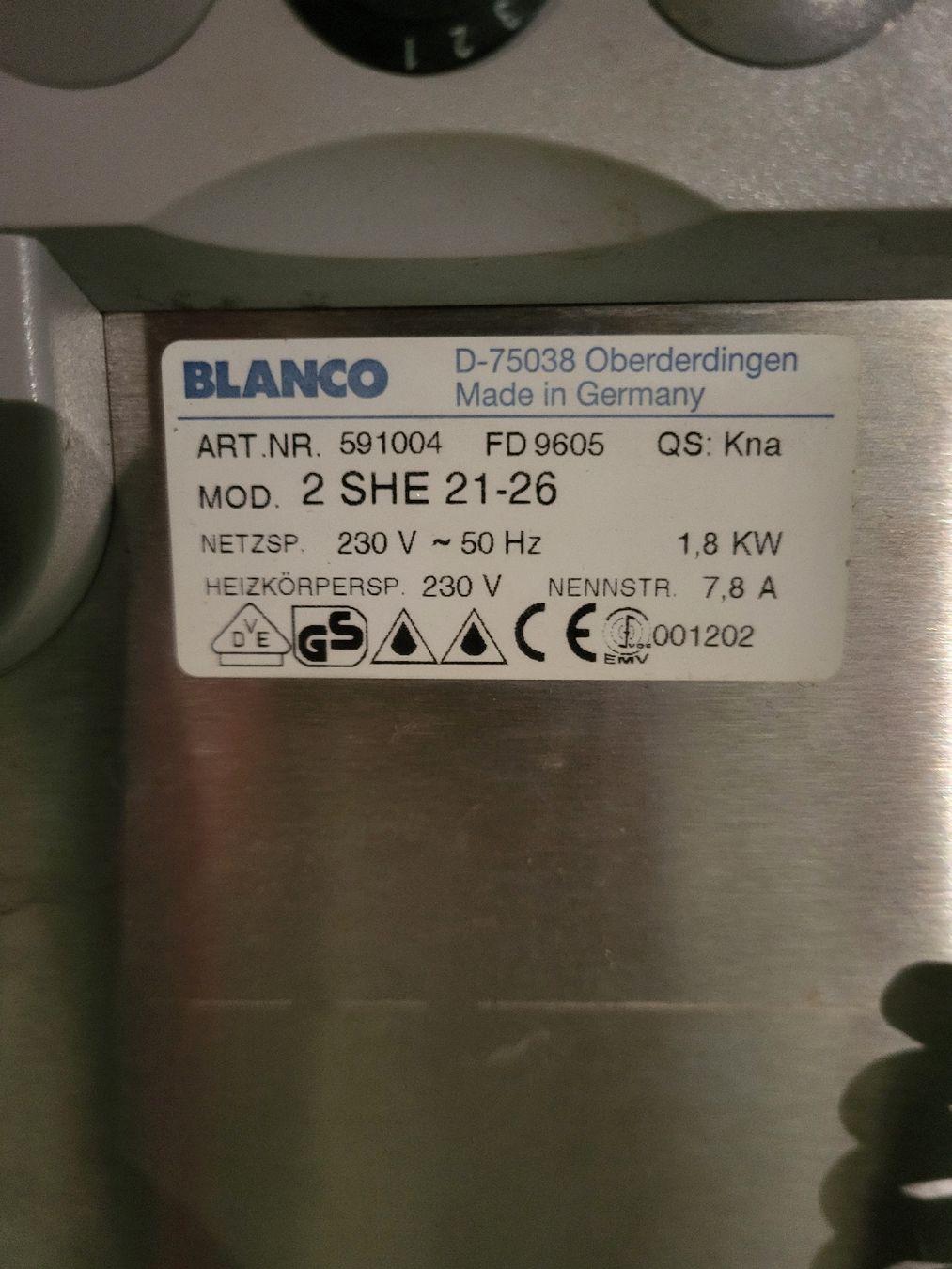 Komplettküchen: Blanco Tellerwärmer – Gebraucht aus Grächen von Francesco.williner 3