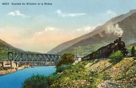 Simplon - Express  VS    im Rhônetal   (ev. Susten)
