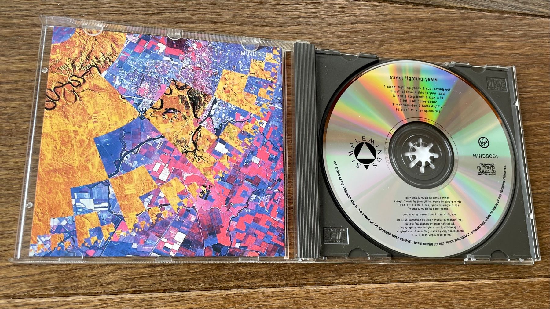 CD: Simple Minds - Street fighting years - CD – Usato da Pontresina venduto da il-bain 2
