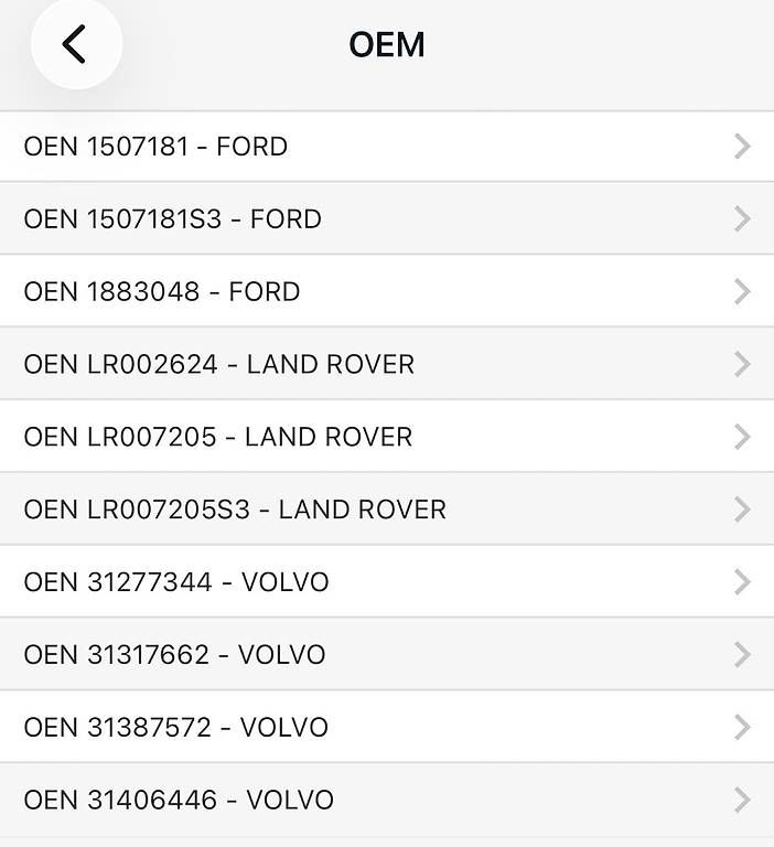 Tutti pezzi di ricambio auto: VOLVO v60 Reparatursatz Querlenker VA – Usato da Ennetmoos venduto da Mathis_dani 3