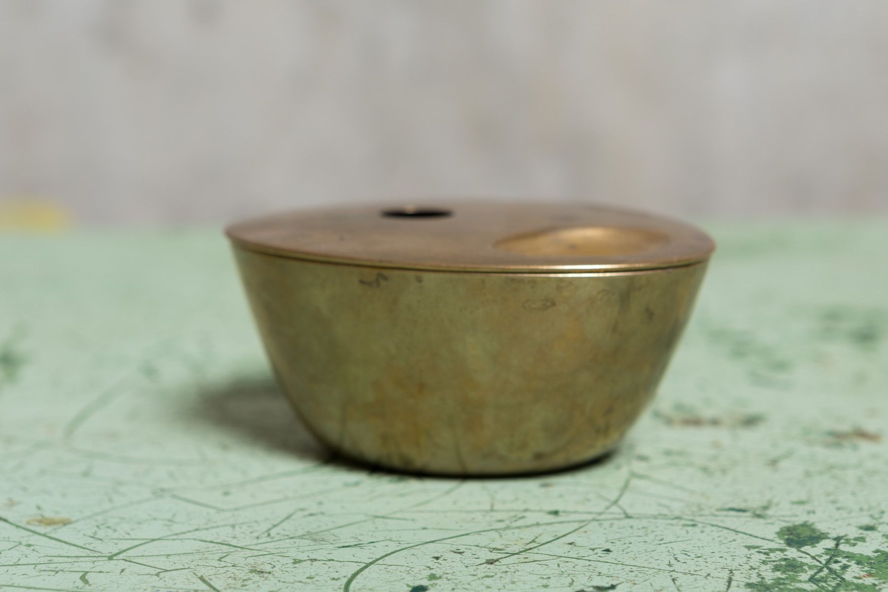Portacandele: Aesop Oil Burner - Duftlampe aus Messing – Usato da Bern venduto da sales_et 5
