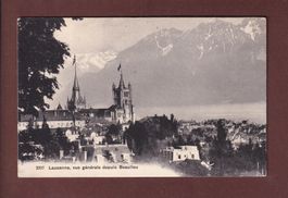 LAUSANNE depuis Beaulieu - 1910