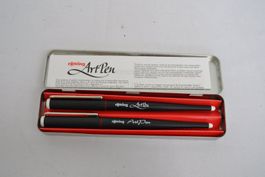 2 Rotring Art Pen in Schachtel