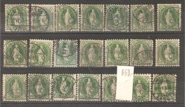 Stehende Helvetia  21x25 Rp.