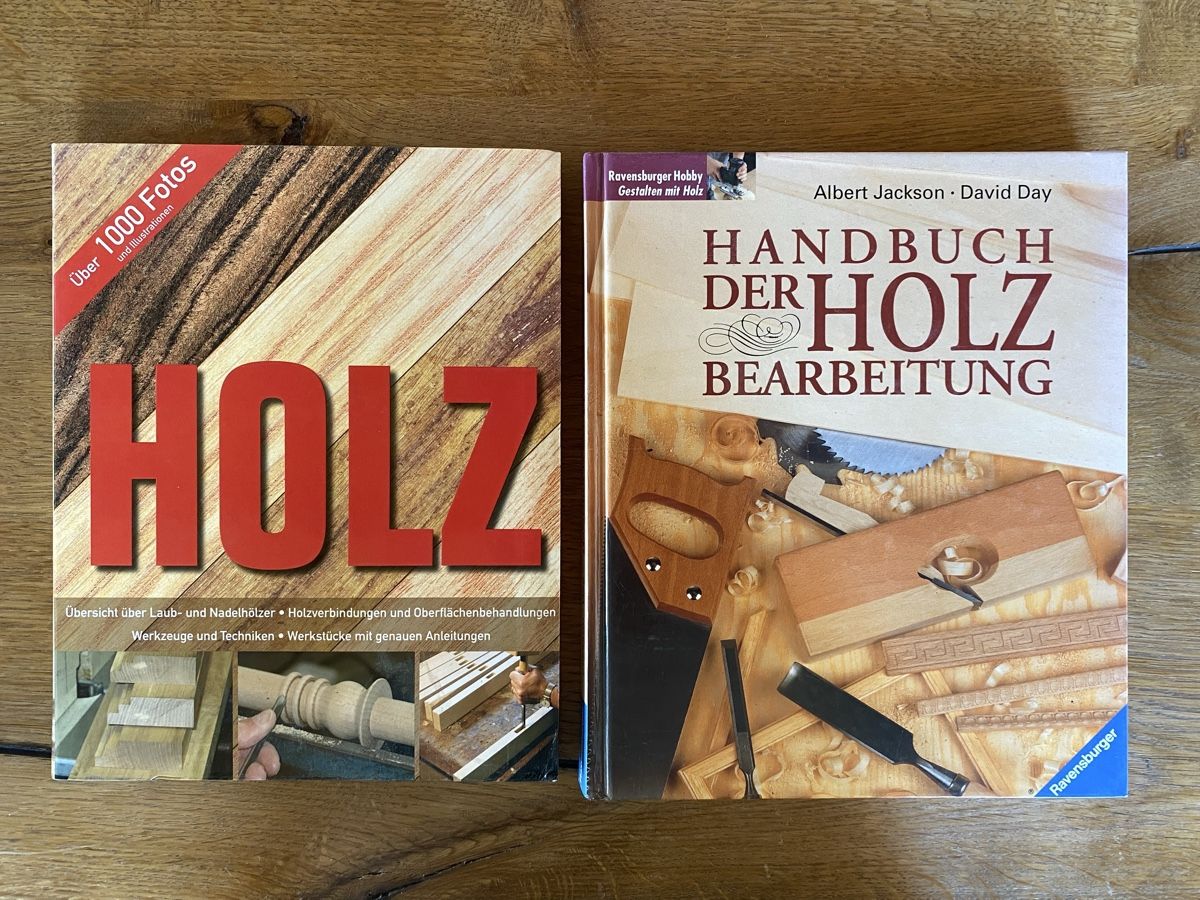 Libri: 2 Handbücher Holzbearbeitung  – Usato da Zimmerwald venduto da Holzdata1