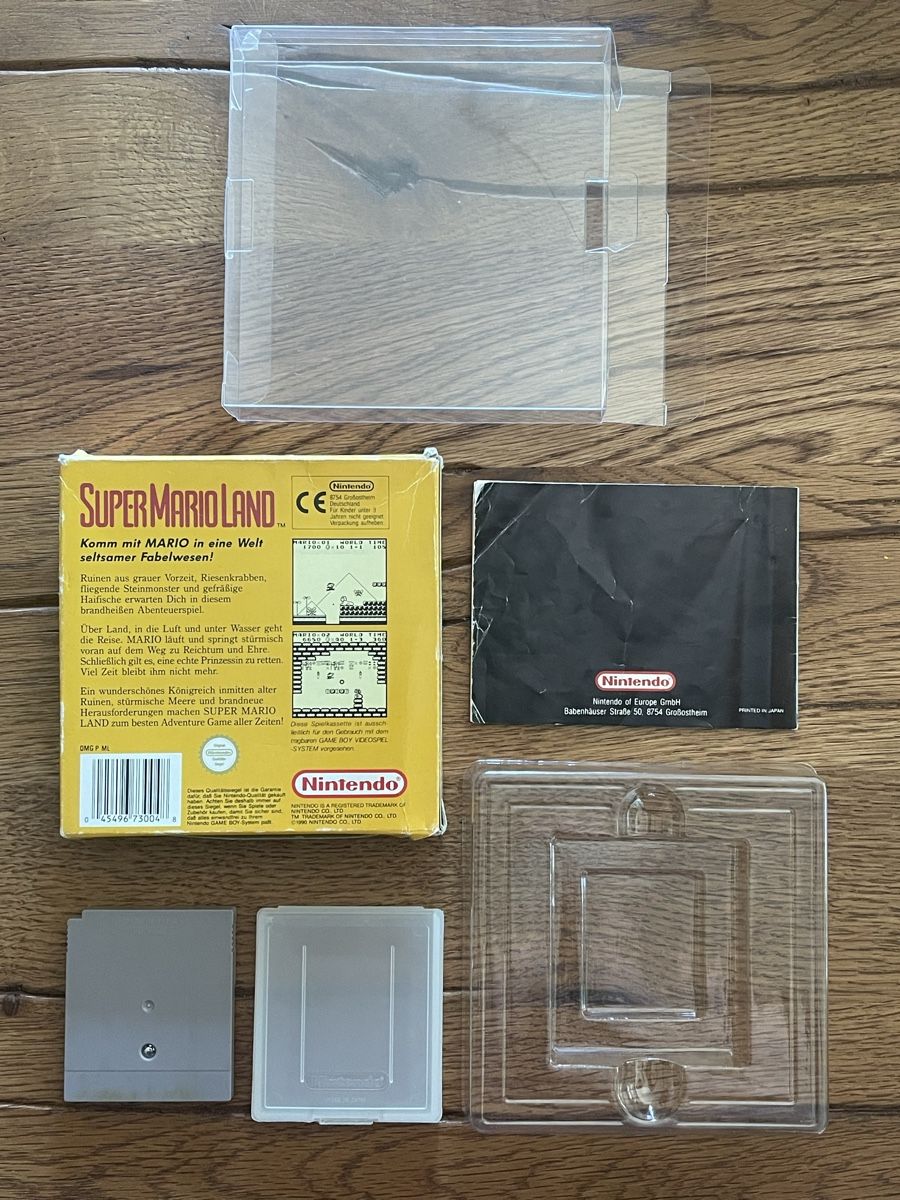Nintendo Giochi: Super Mario Land Game Boy Orginalverpackung & Anleitung – Usato da Zuerich venduto da Dorsi 1