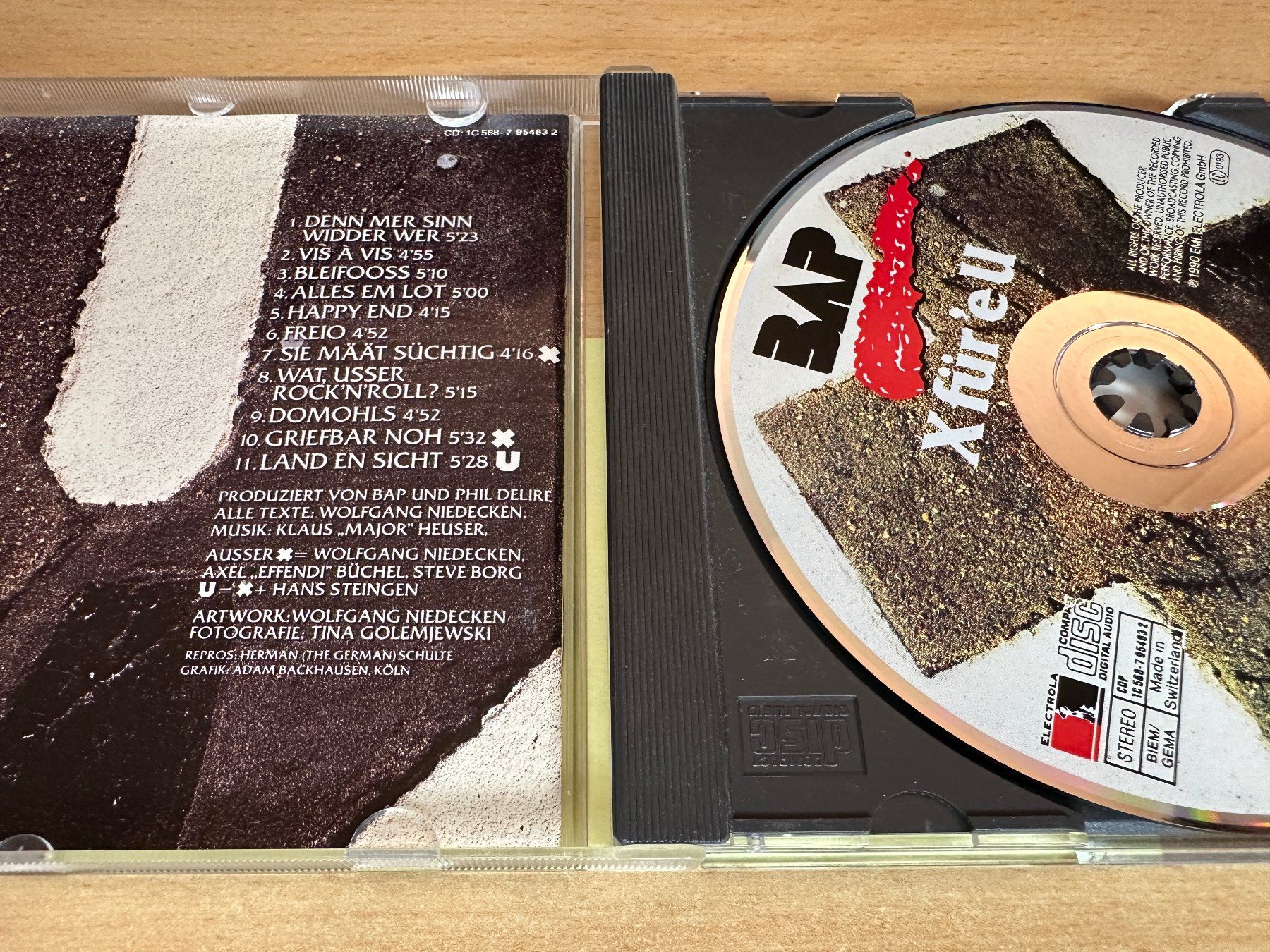 CD: BAP – X Für 'e U – Usato da Rikon im Tösstal venduto da Alpenmutz 2