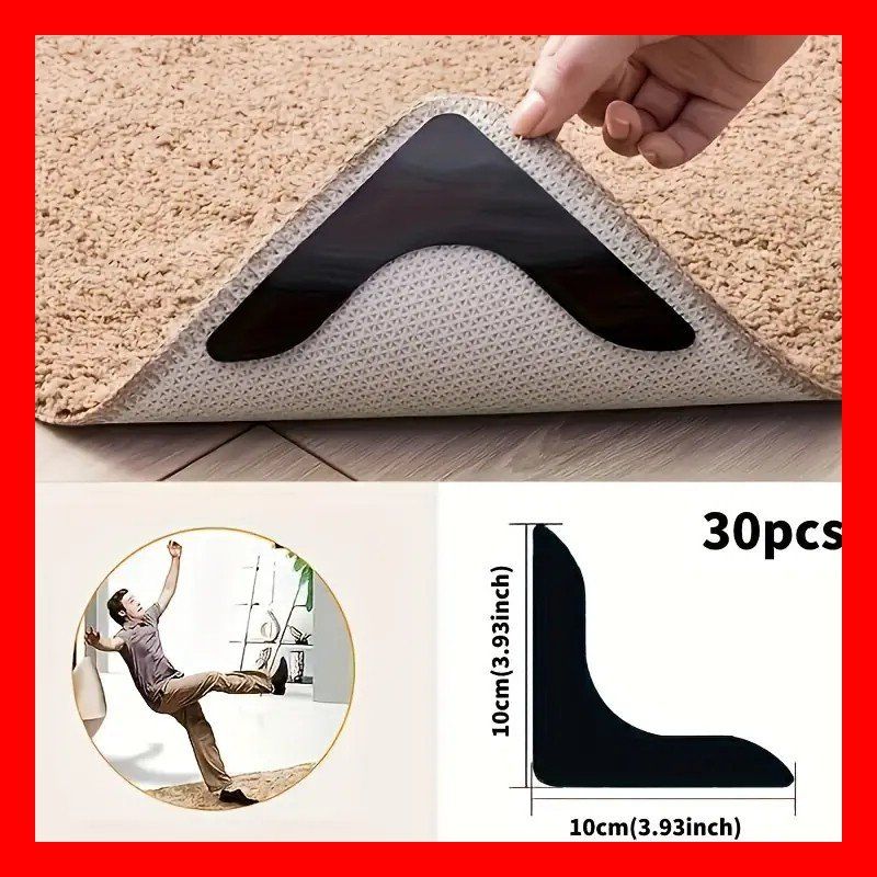 Tappeti: Teppich Anti Rutsch Aufkleber Slip Wohnzimmmer Fixierung – Nuovo e nell'imballaggio originale da Dättlikon venduto da easythings