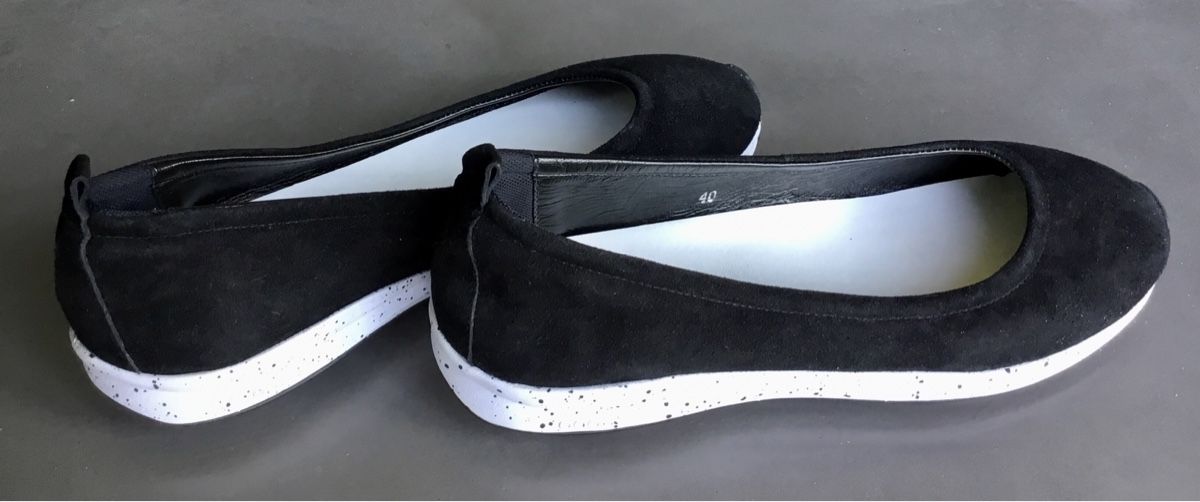 Damenschuhe: GNL Ballerina Stracciatella | Gr. 40 – Neu (gemäss Beschreibung) aus Eggersriet von Wiese61