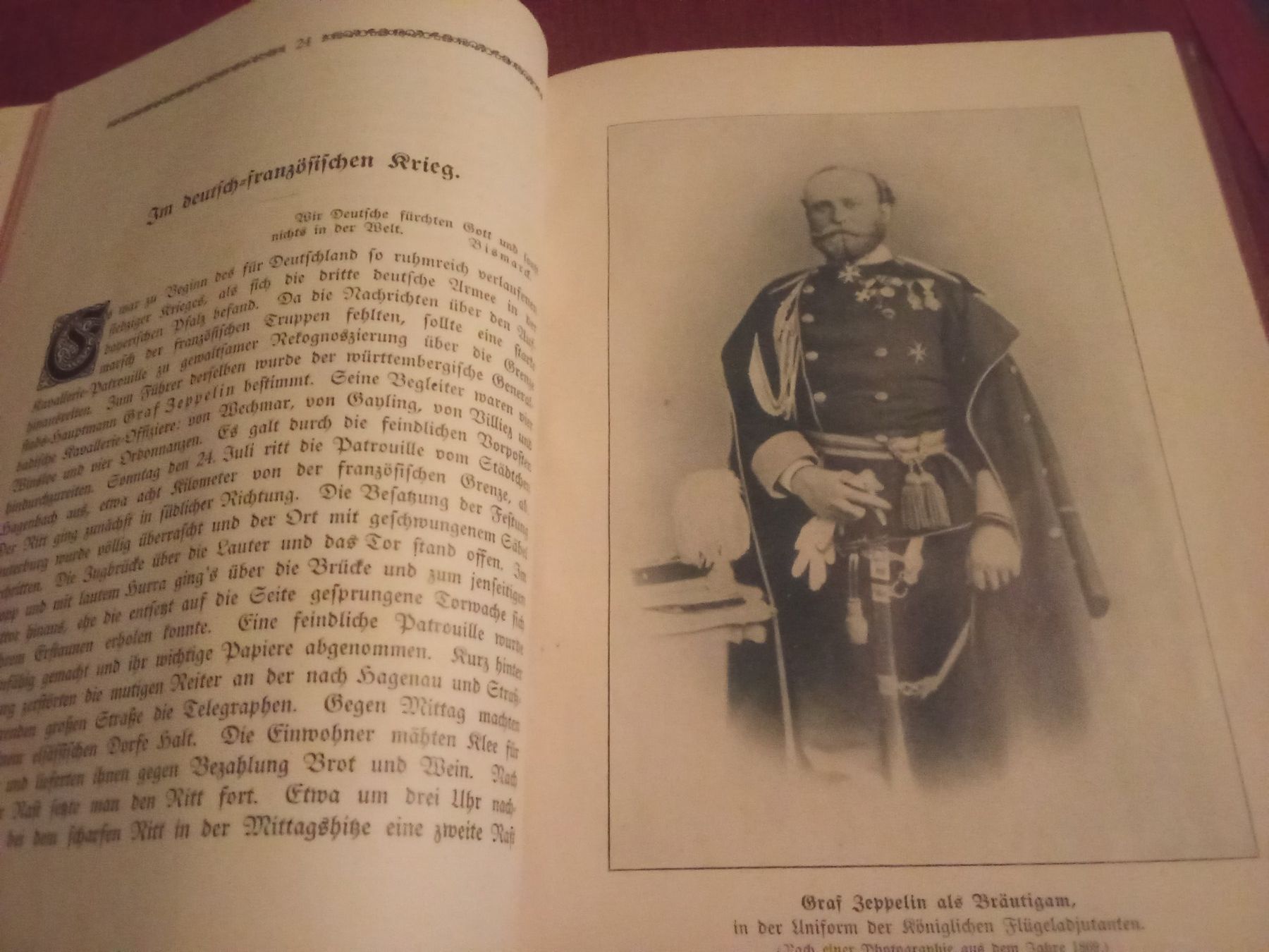 Bücher: A. Vömel: Graf Ferdinand von Zeppelin-Ein Mann der Tat 1908 – Gebraucht aus Remetschwil von Privatflohmi 7