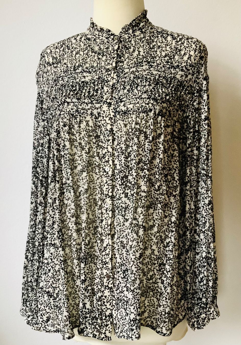Camicette: 0039 Italy Feine Bluse mit Muster, Gr. XS – Usato da Rombach venduto da mai_nyl6 1