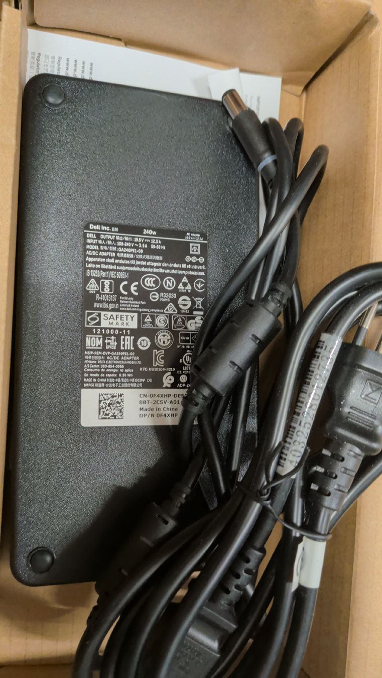 Dell Docking station: Dell Dockingstation WDC19DCS mit 240W Netzteil, neuwertig! – D'occasion à St. Niklausen LU par Sebastian-D 1