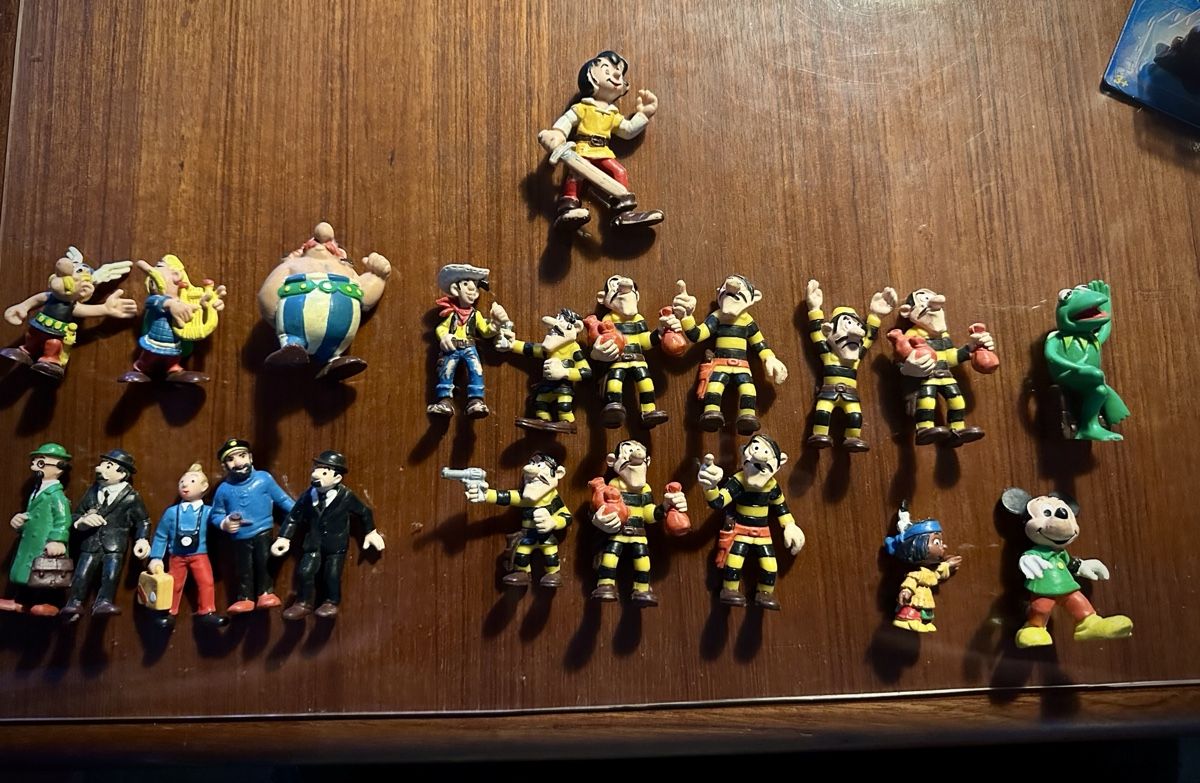 Comics: Lot figurines bande dessinée Dargaud 1974 – Gebraucht aus gollion von the_pale