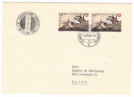 Lettre de Wetzikon BPA A379 pour Aarau le 12.VII.46