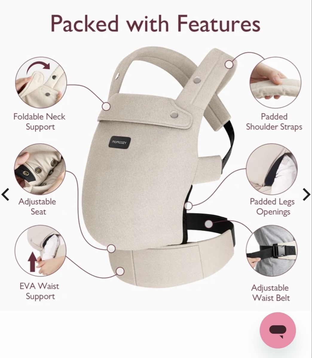 Momcozy Marsupi portabebè: Baby carrier – Nuovo (secondo la descrizione) da Tramelan venduto da adi_n5lb 1