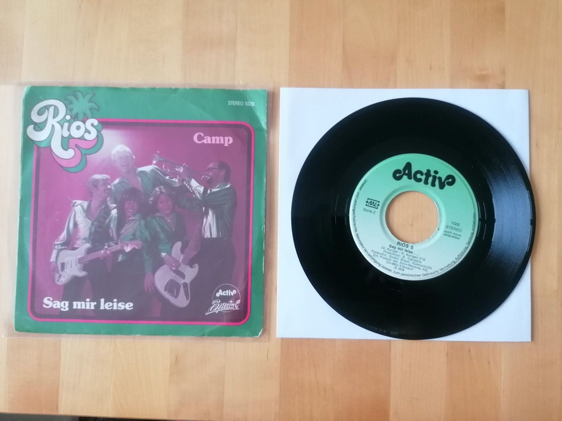Dischi in vinile: Rios 5 ‎– Camp – Usato da Emmenbrücke venduto da lamorak