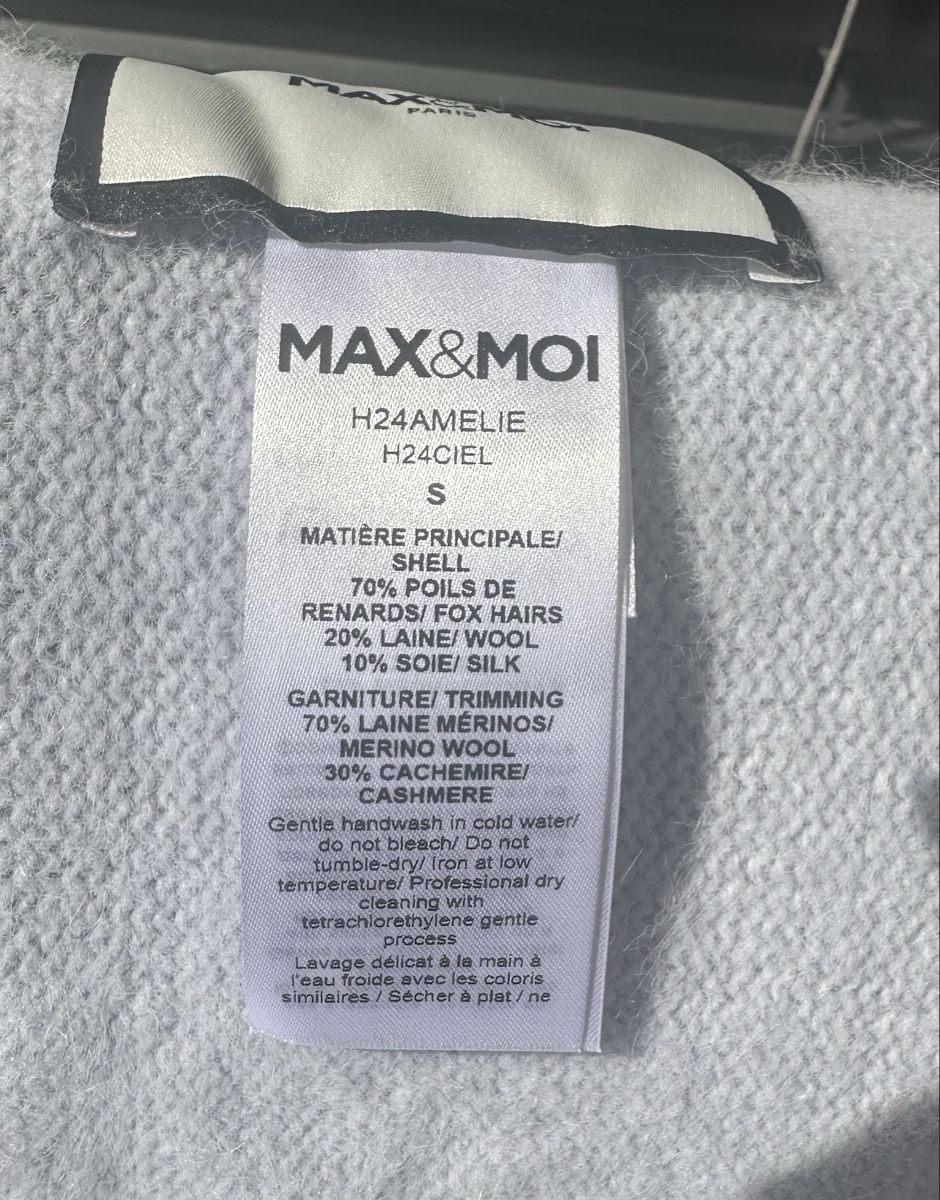 Foulard & Sciarpe: Max & Moi Schal mit Taschen schwarz – Nuovo (secondo la descrizione) da Hindelbank venduto da Surlie 2