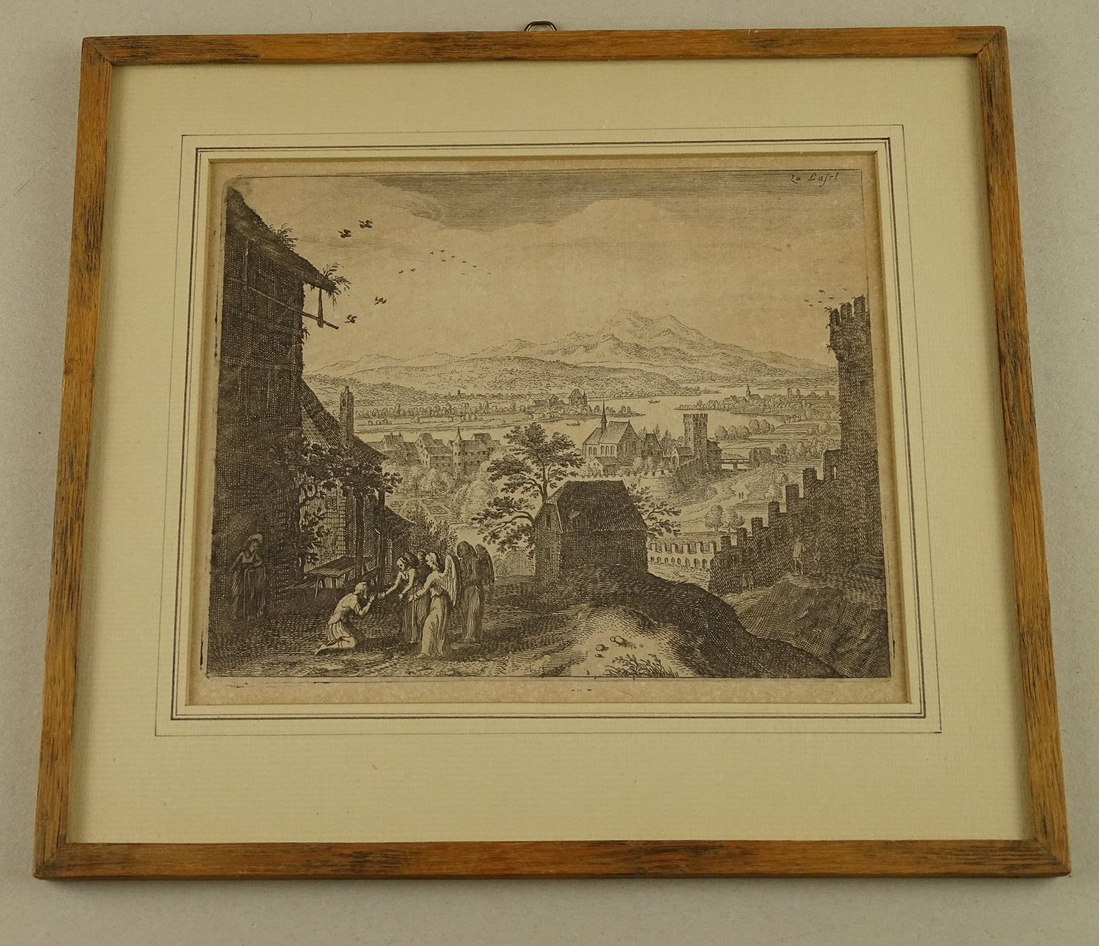 Incisioni: BASEL, KUPFERSTICH 1625 – Usato da Grüningen venduto da Kartensammler