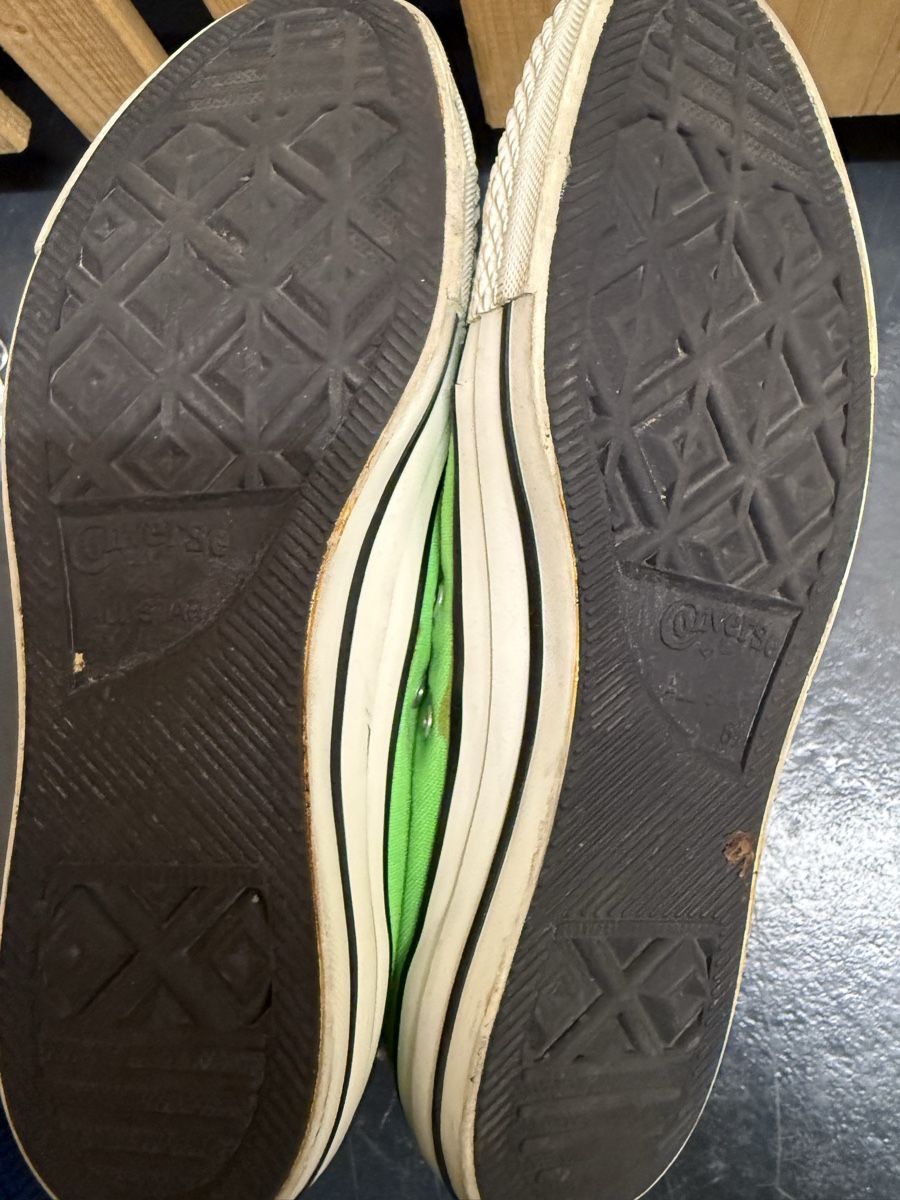 Converse Herrenschuhe: Converse All Stars, grün, Gr. 42 – Neu (gemäss Beschreibung) aus Lenzburg von car_pzg8 2