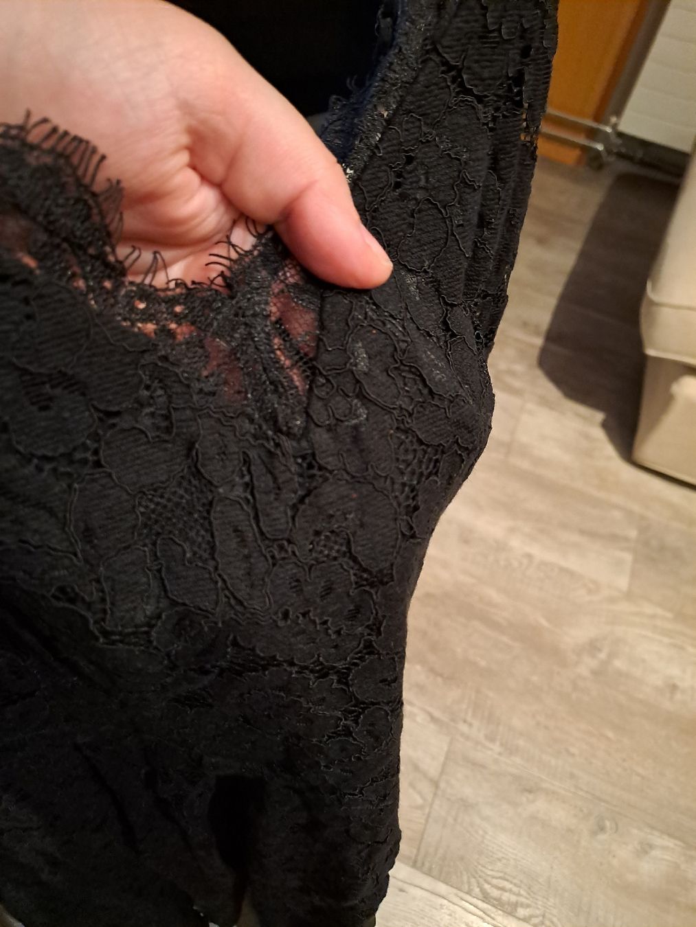 H&M Kleider: H&M Kleid schwarze Spitze Grösse 42 – Neu (gemäss Beschreibung) aus Rickenbach LU von bishiida 1