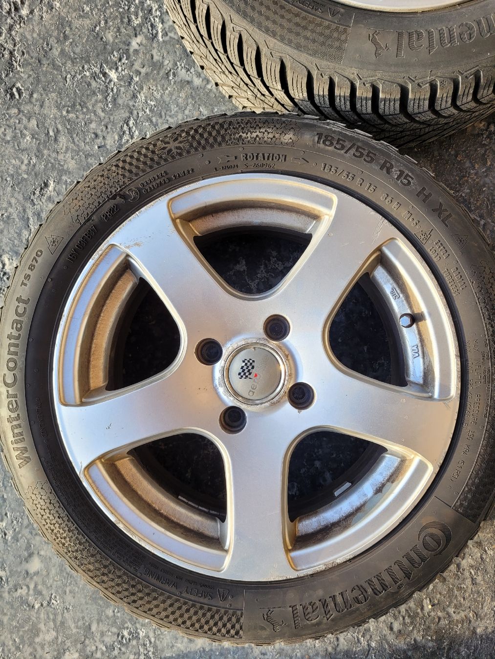 Ford Pneumatici & Ruote complete: Winterräder zu Ford Fiesta – Usato da Tägerwilen venduto da U4GD 2
