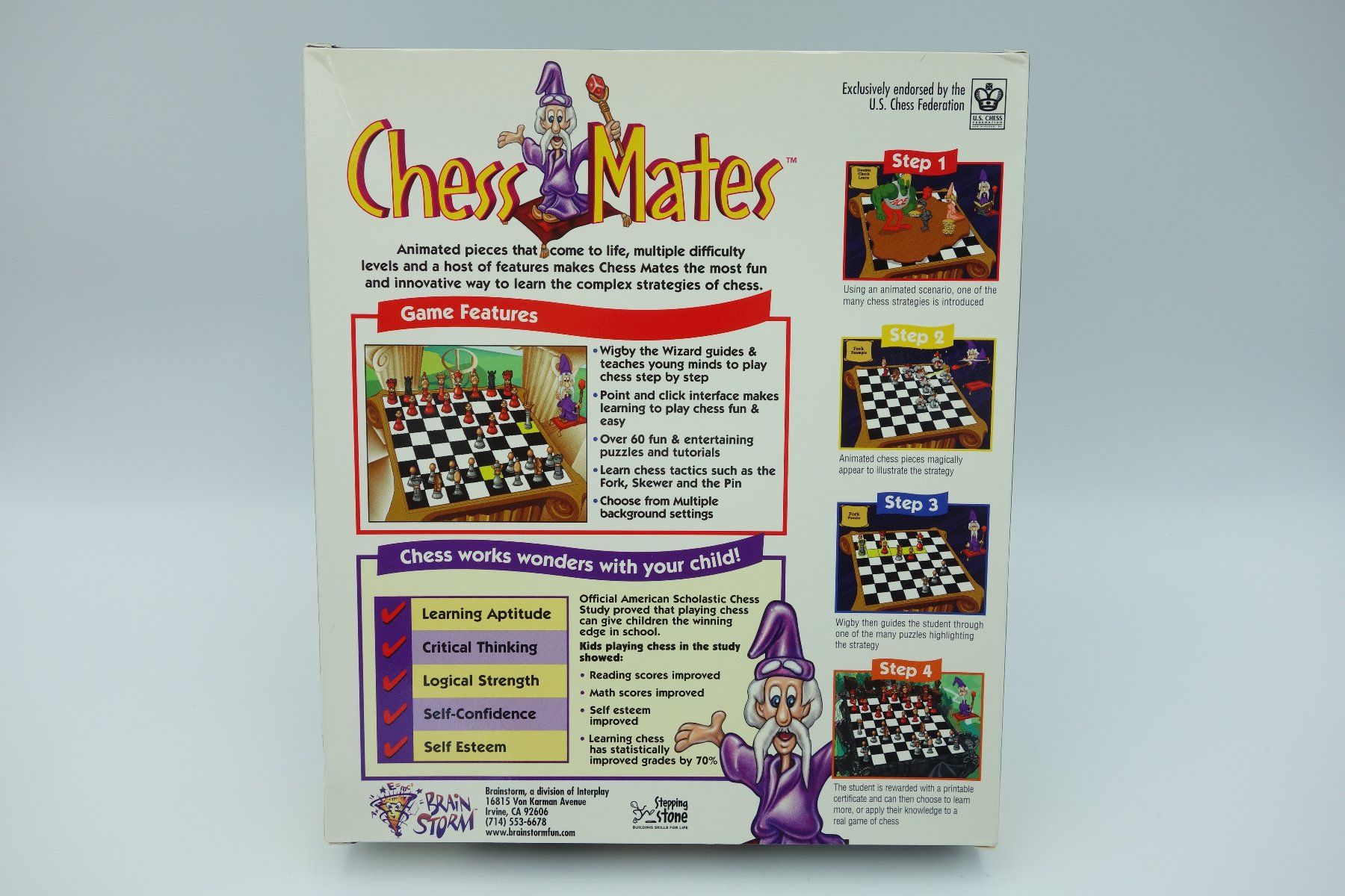 Giochi: Chess Mates, PC Macintosh Big Box 1996 – Usato da Wil SG venduto da Donaldus 2
