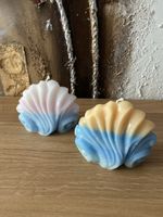 2 Muschelkerzen